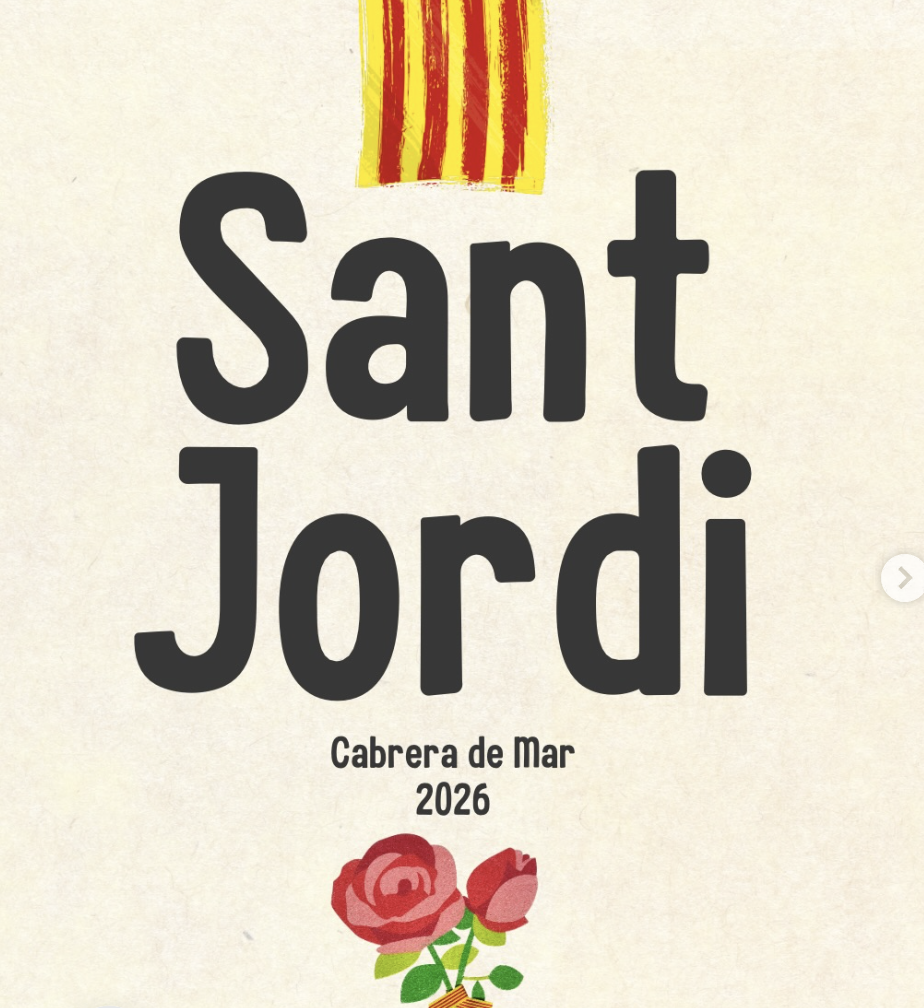 FESTA Sant Jordi 2026 a Cabrera de Mar