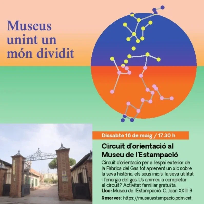 JOC: Circuit d'orientació al Museu de l'Estampació