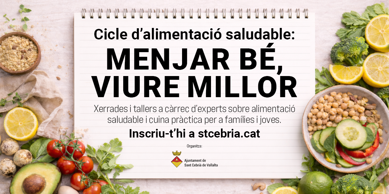 TALLER: Esmorzars i berenars saludables per a famílies