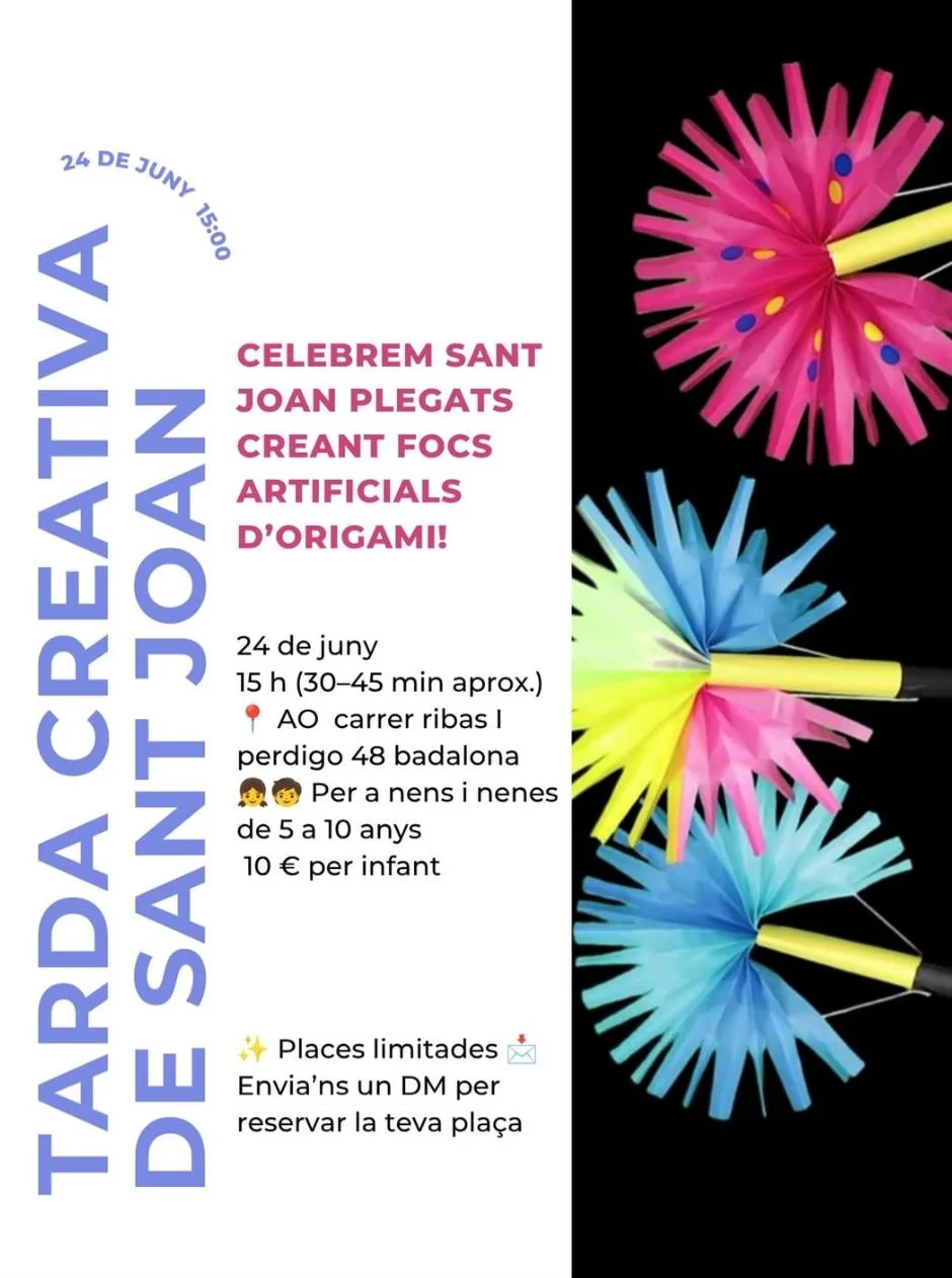 TALLER: Tarda creativa de Sant Joan