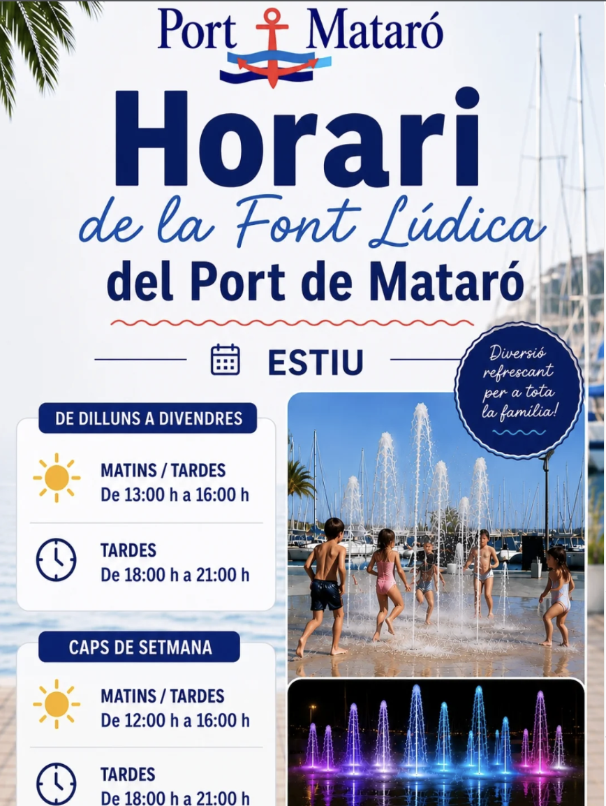 VISITA: Font Lúdica del Port de Mataró 