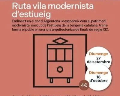 VISITA Ruta vila modernista d'estiueig