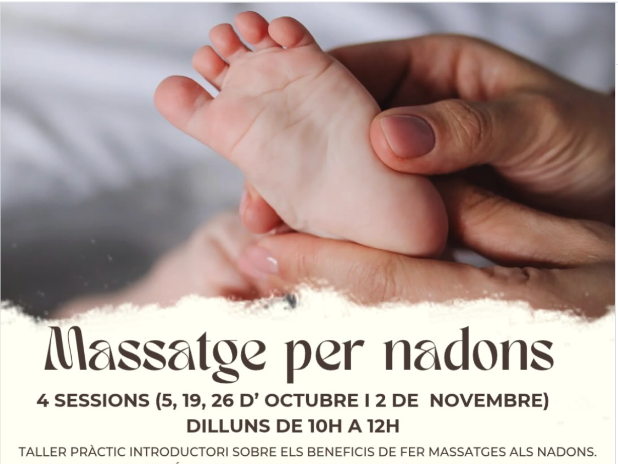 TALLER: Massatge per nadons