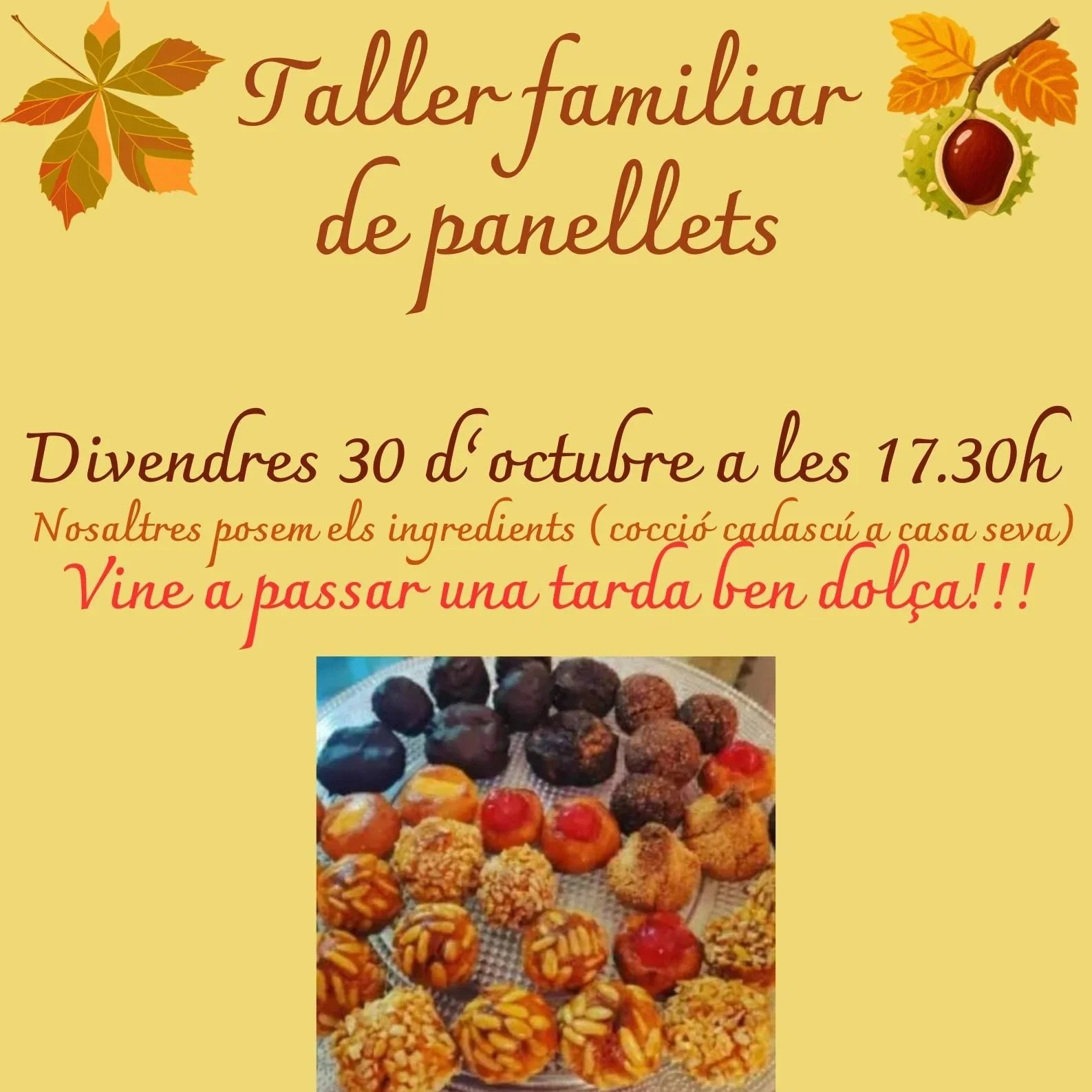 TALLER de Panellets