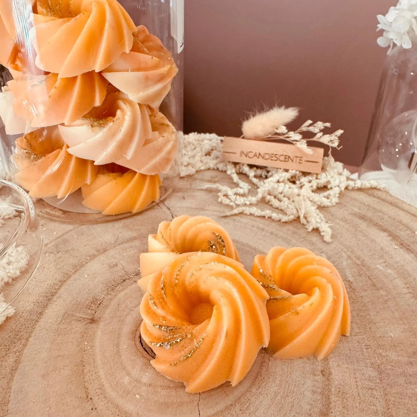 Fondant rosace Clémentine monoï