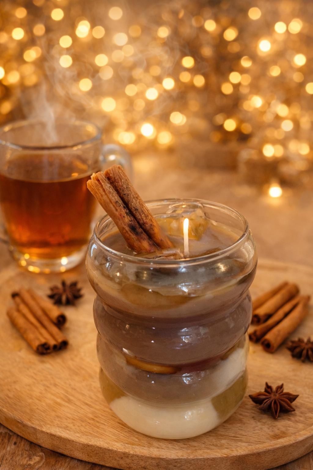 bougie thé chai latté