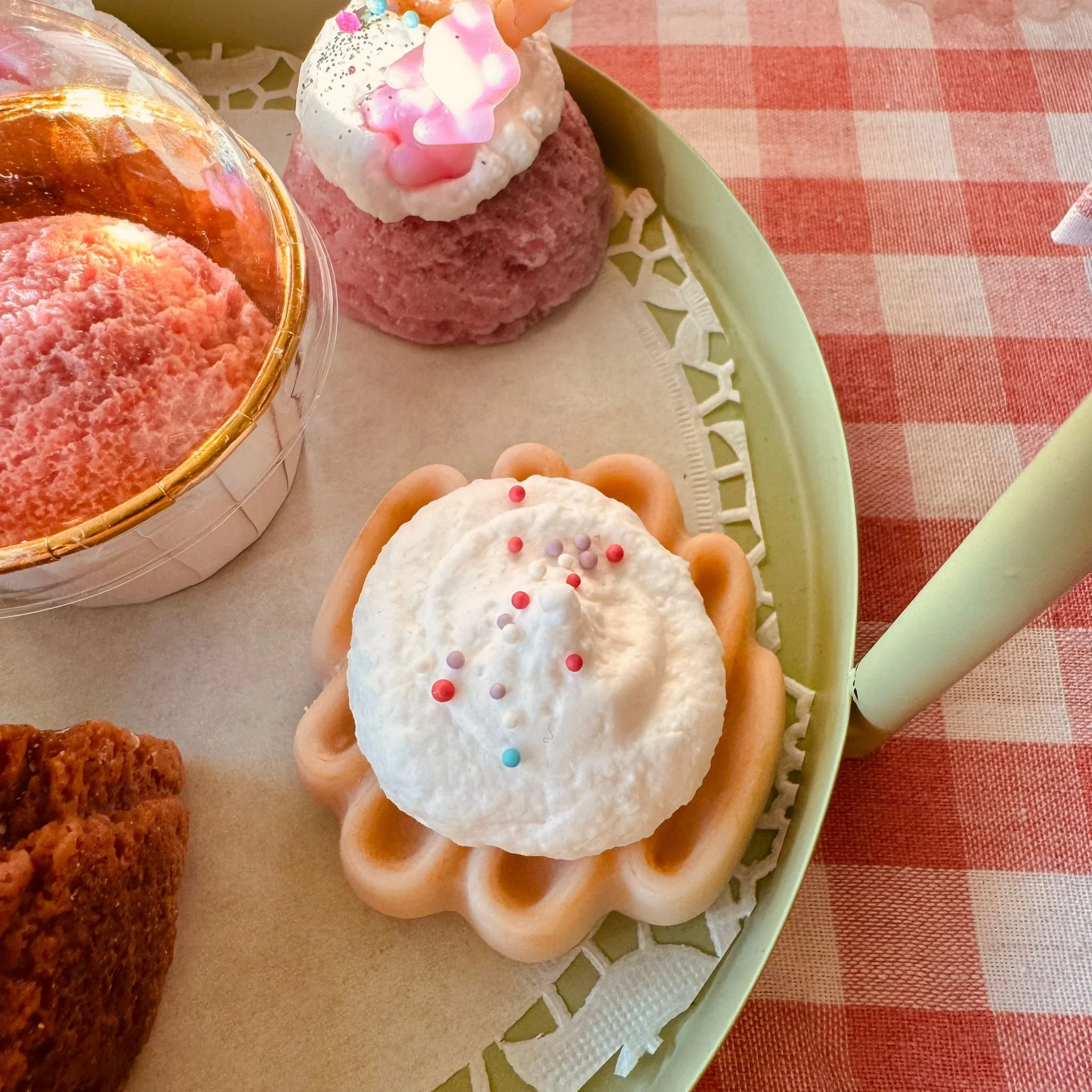 Fondant gaufre chantilly
