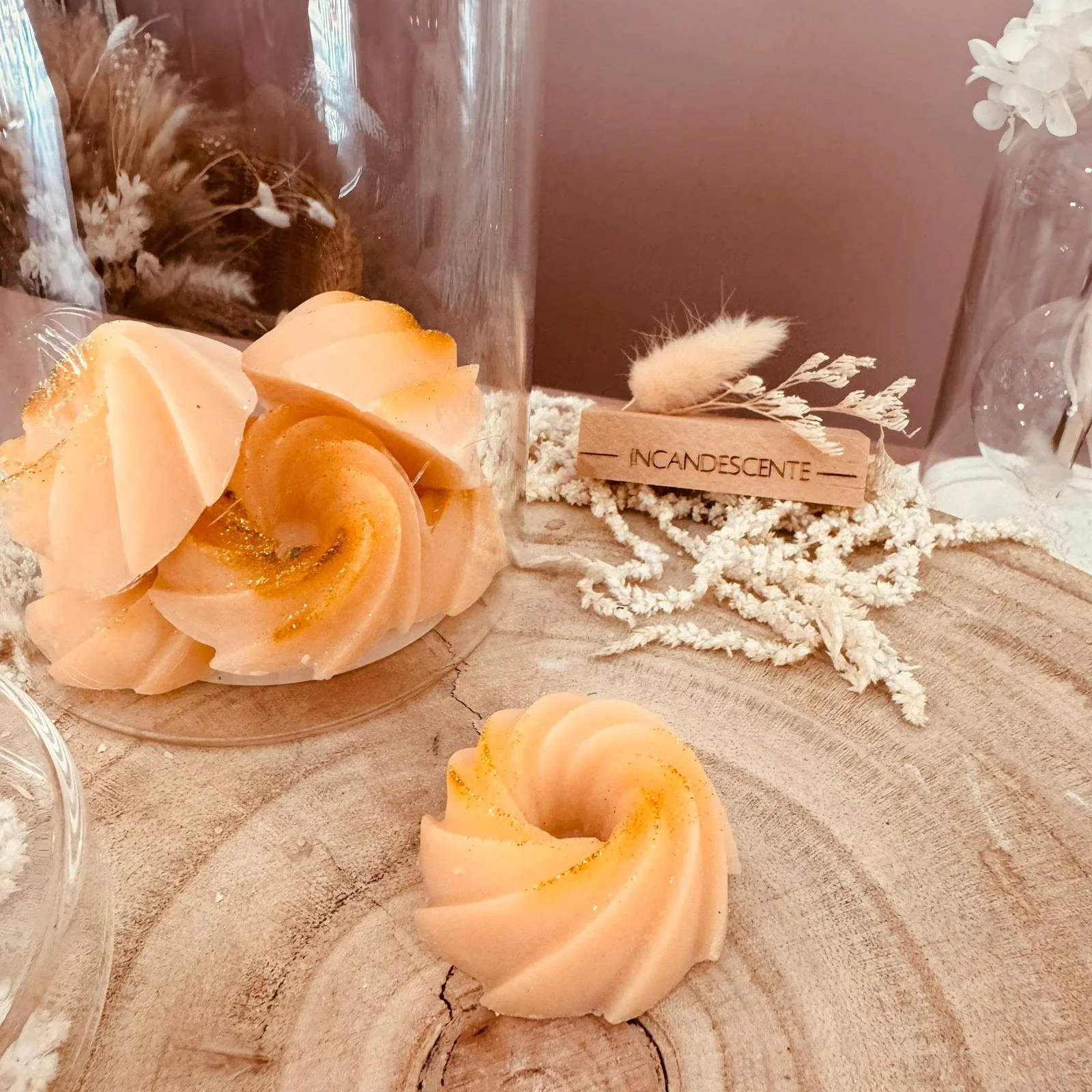 Fondant rosace vanille gourmande