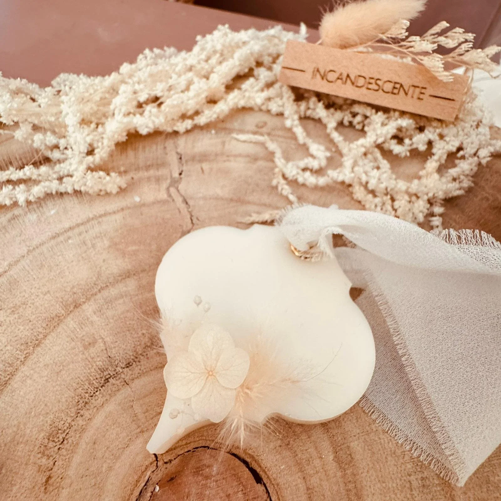 Suspension Musc blanc