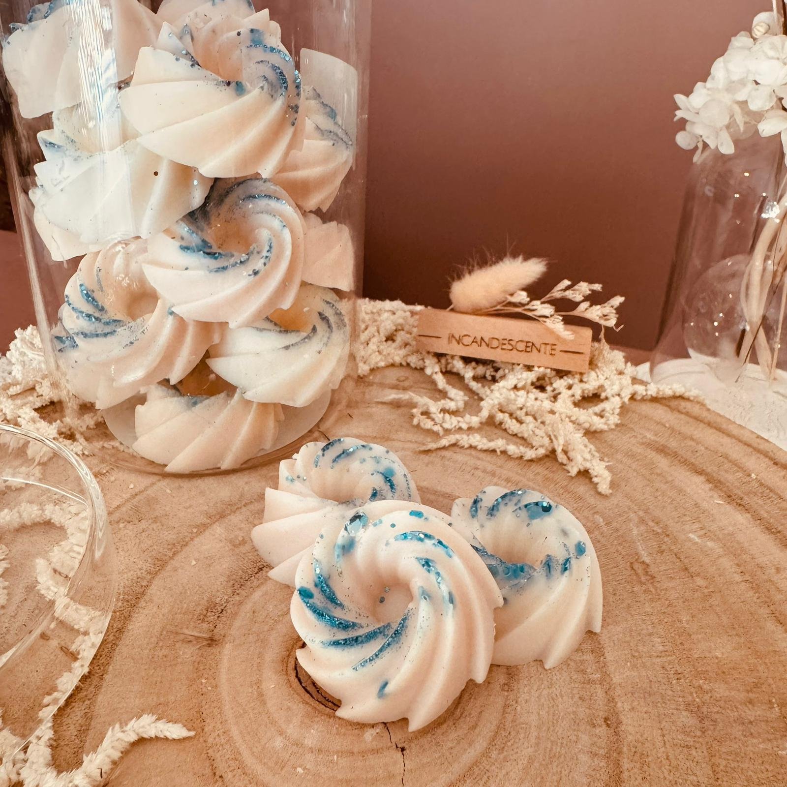 Fondant rosace Linge frais