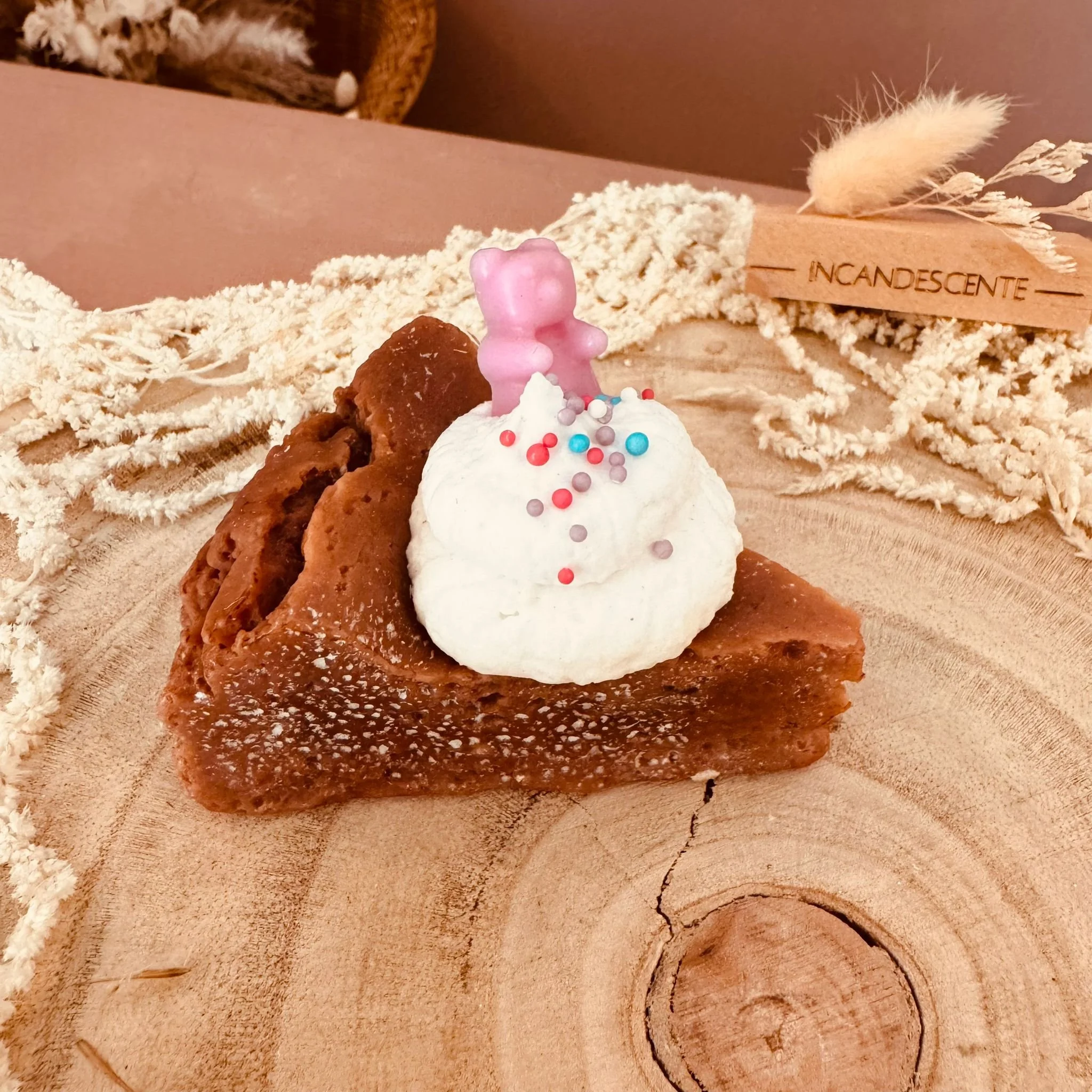 Fondant part de gâteau