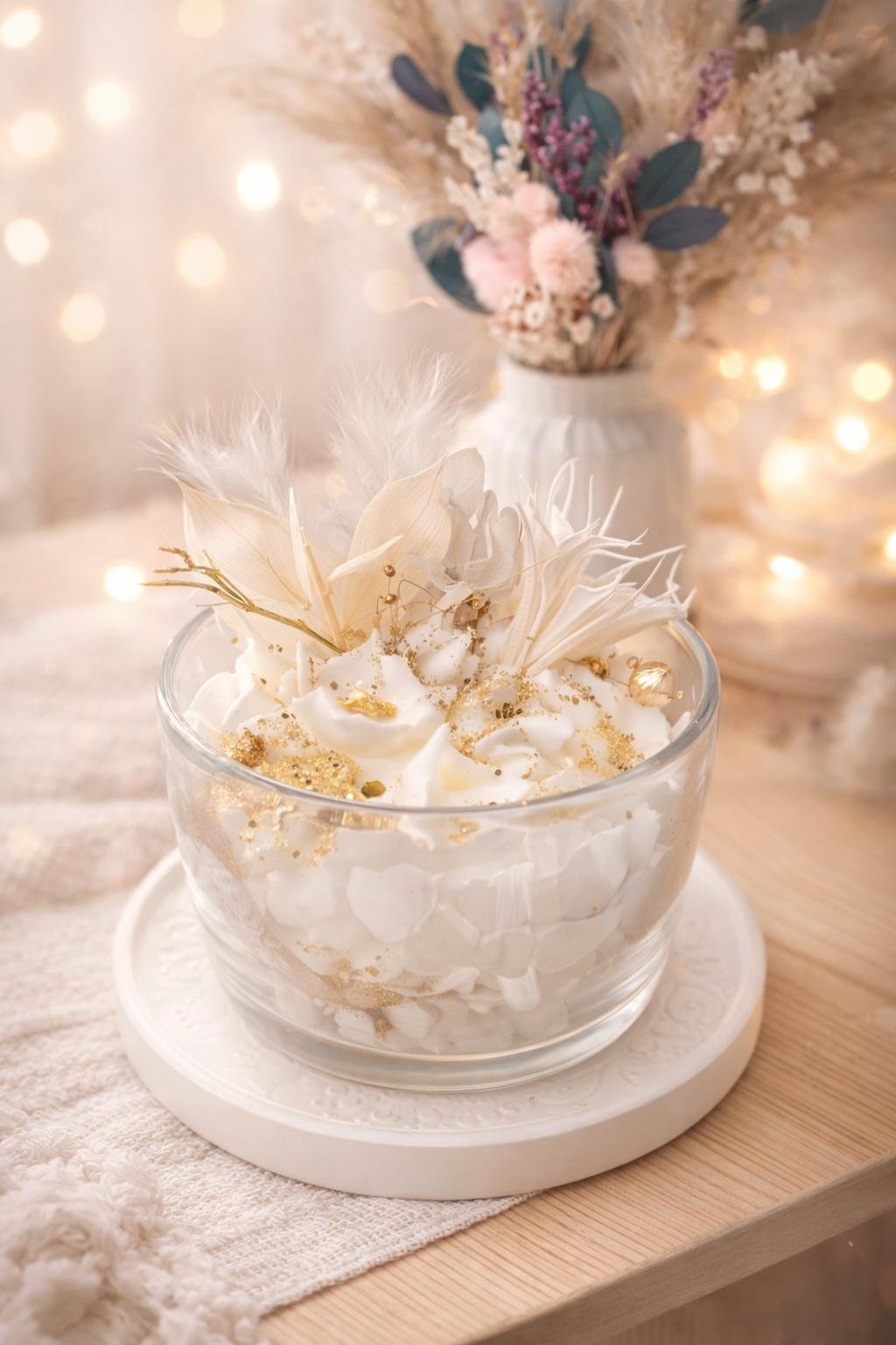 Bougie cadeau invité entièrement personnalisable