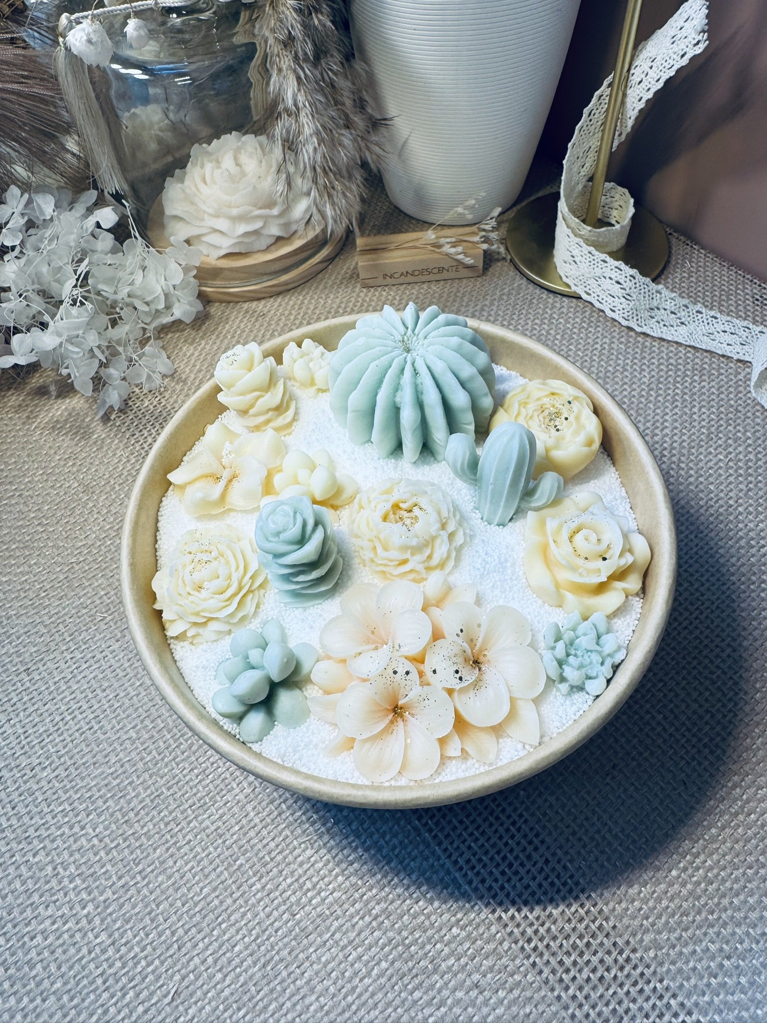 Box fondants parfumés fleurs