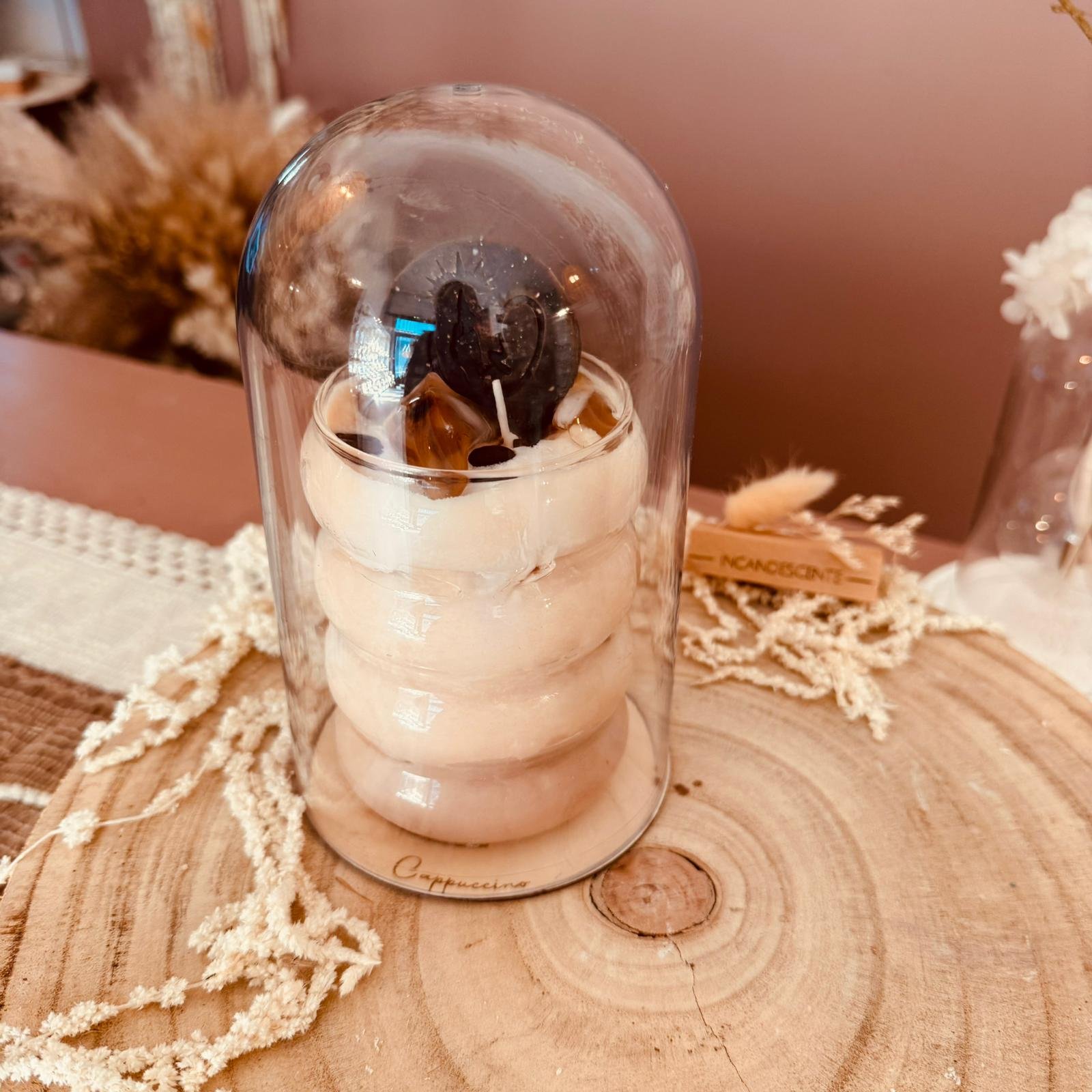 bougie latte capuccino