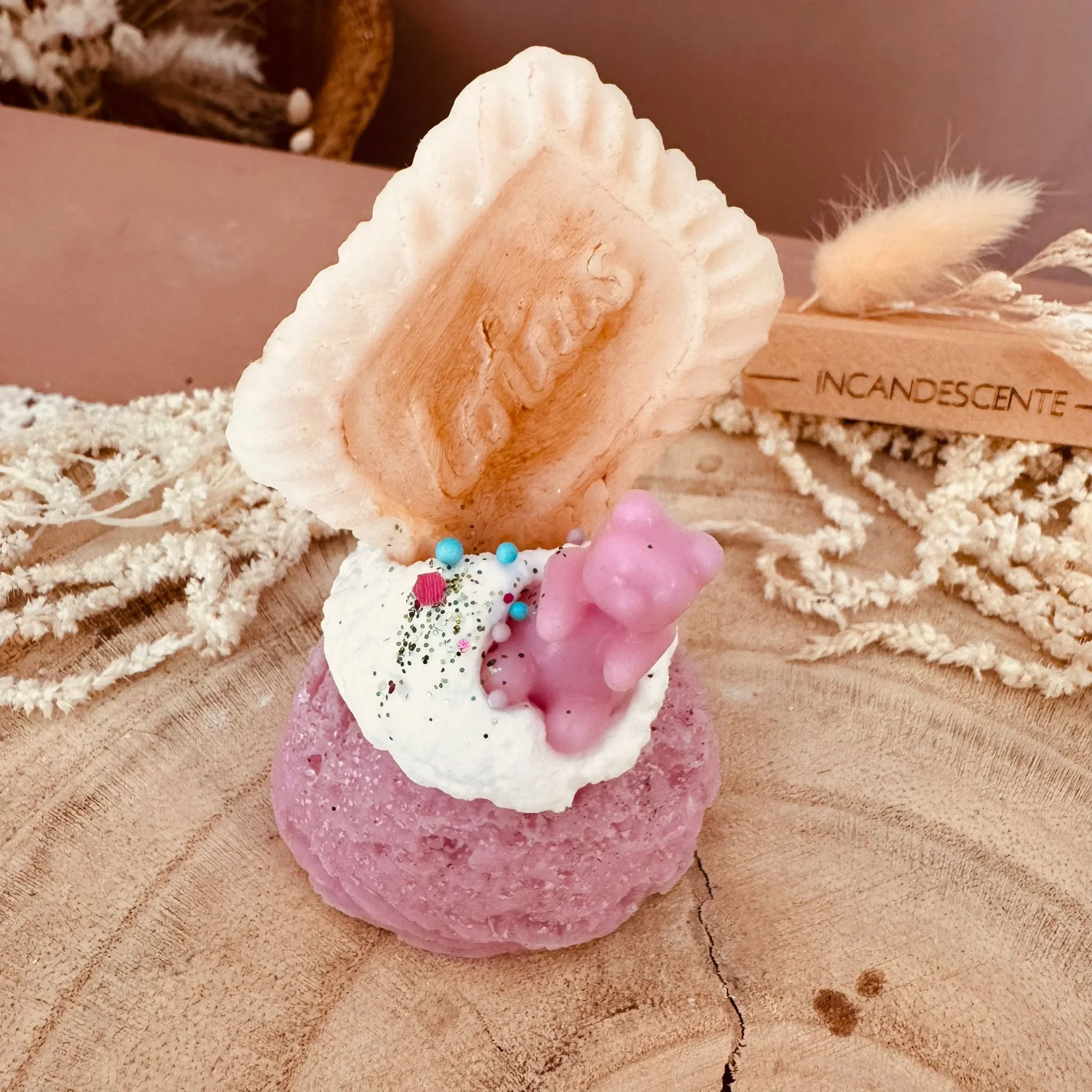 Fondant boule de glace ourson et spéculoos