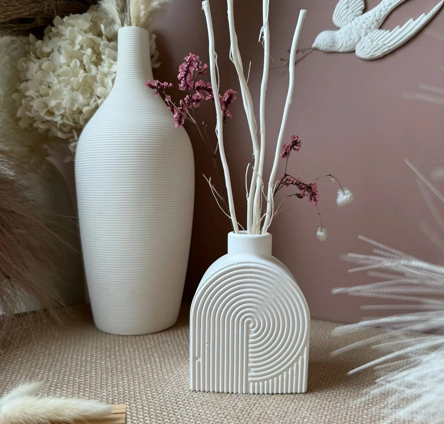 Diffuseur arc en plâtre