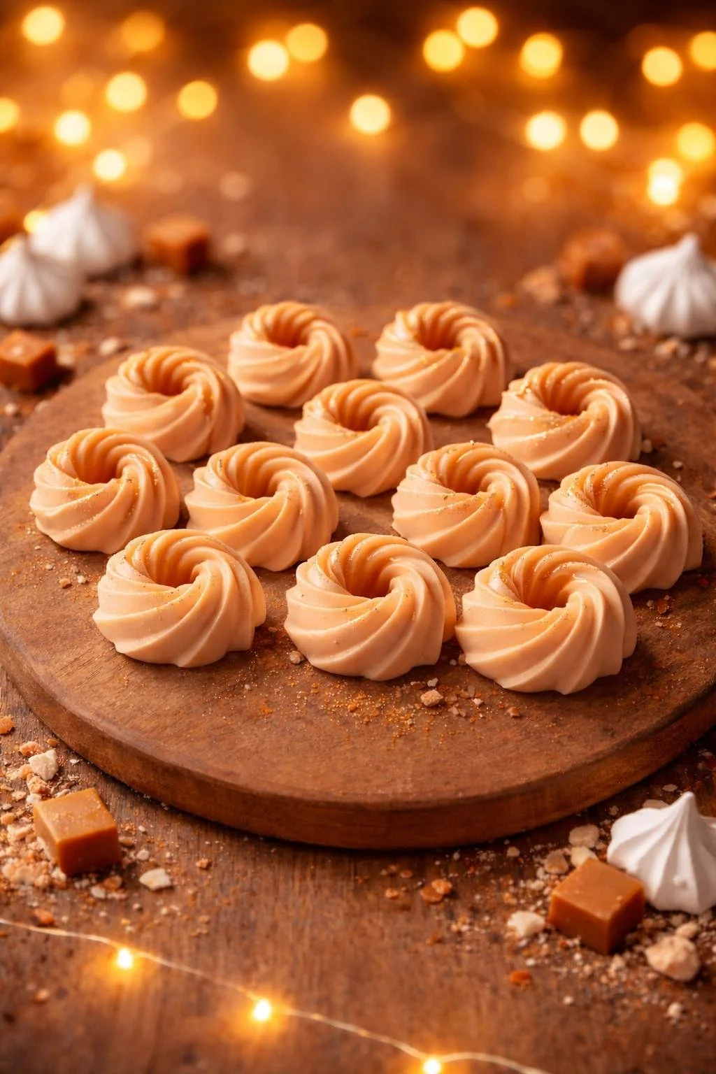 Fondant rosace Caramel gourmand