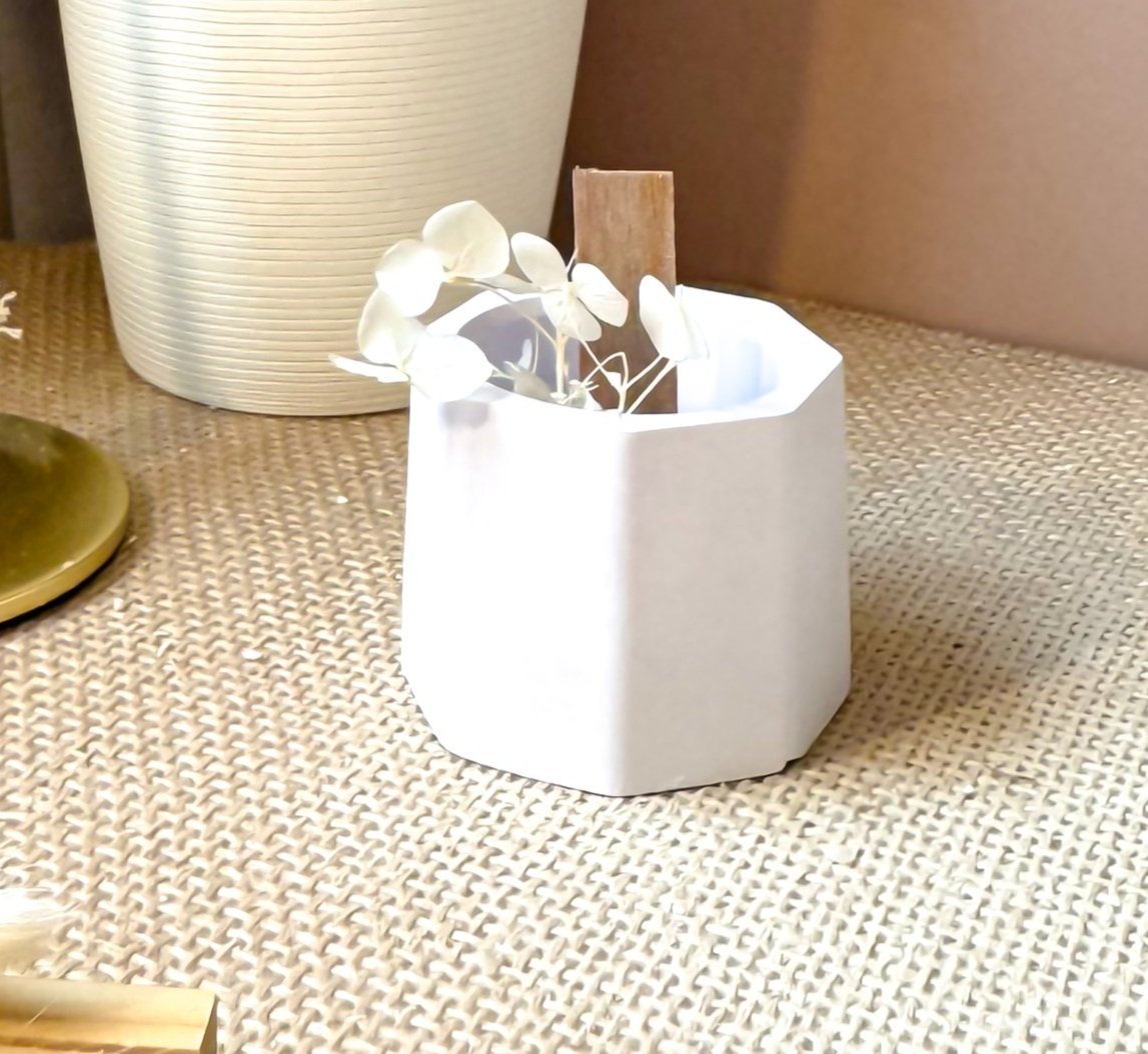 Mini bougie pour évènement à personnaliser en plâtre