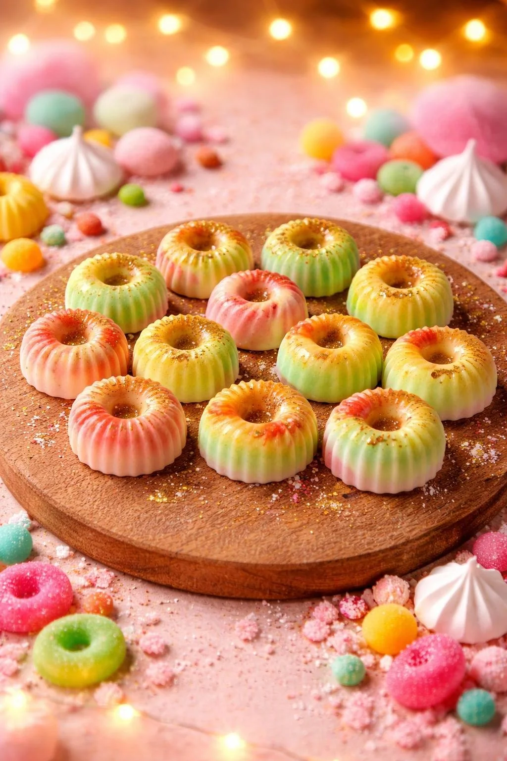 Fondant rosace Tutti Fruiti