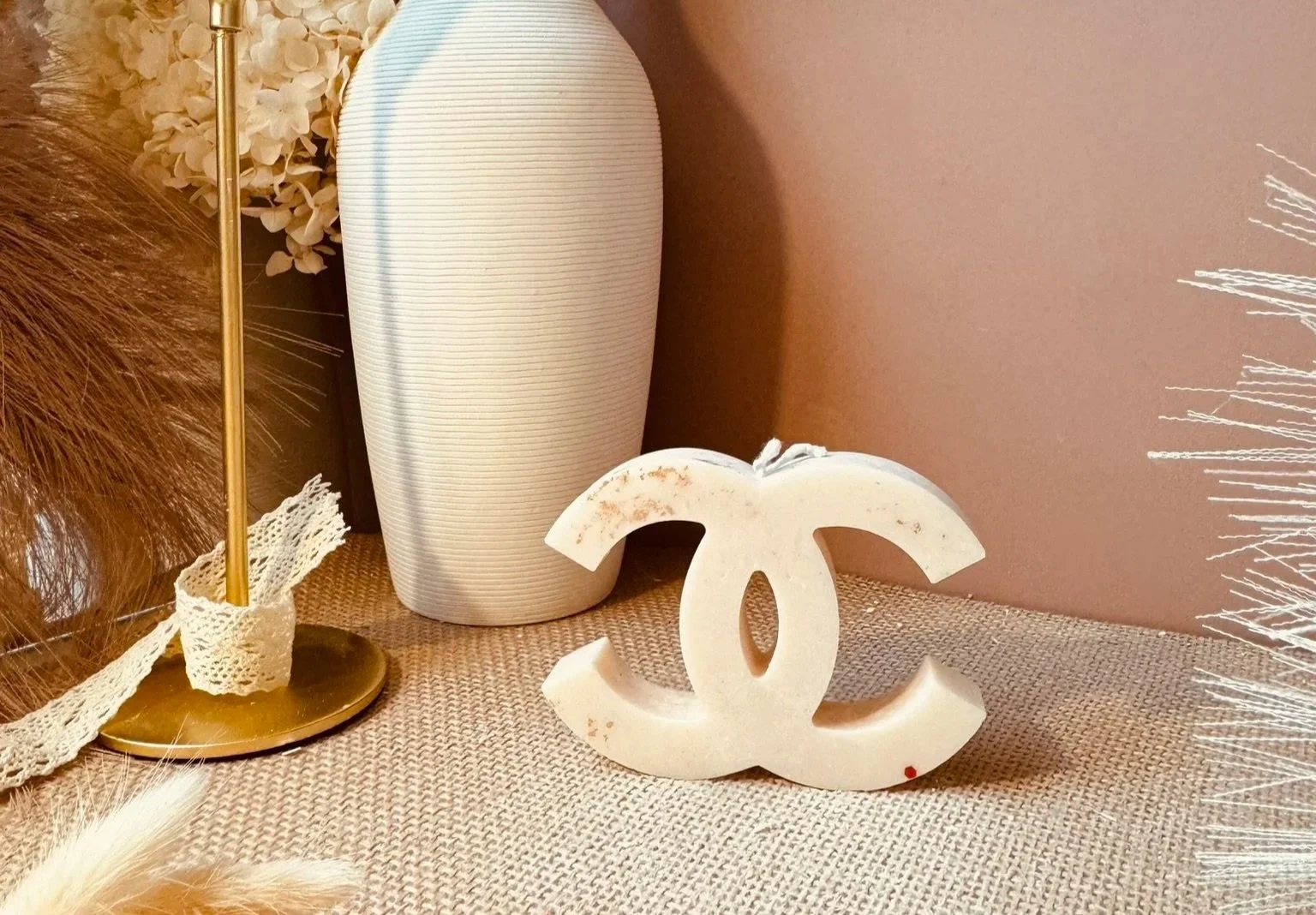 Bougie luxe C en cire