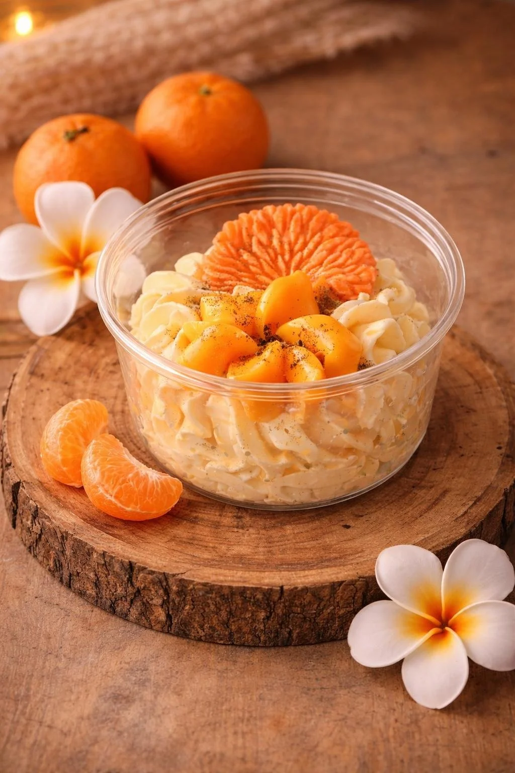 Fondant crémeux chantilly