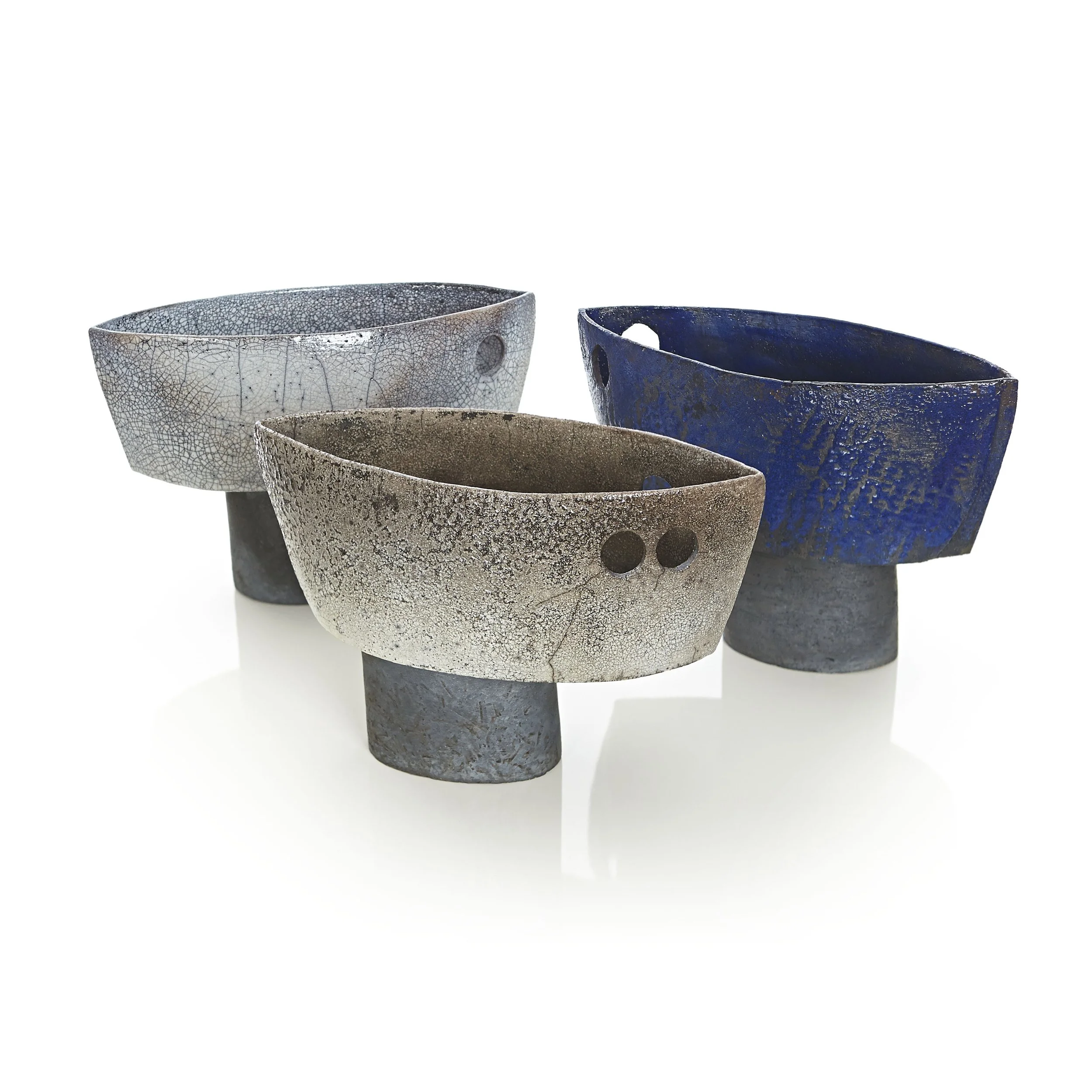 Three raku boats with portholes_Original.jpeg