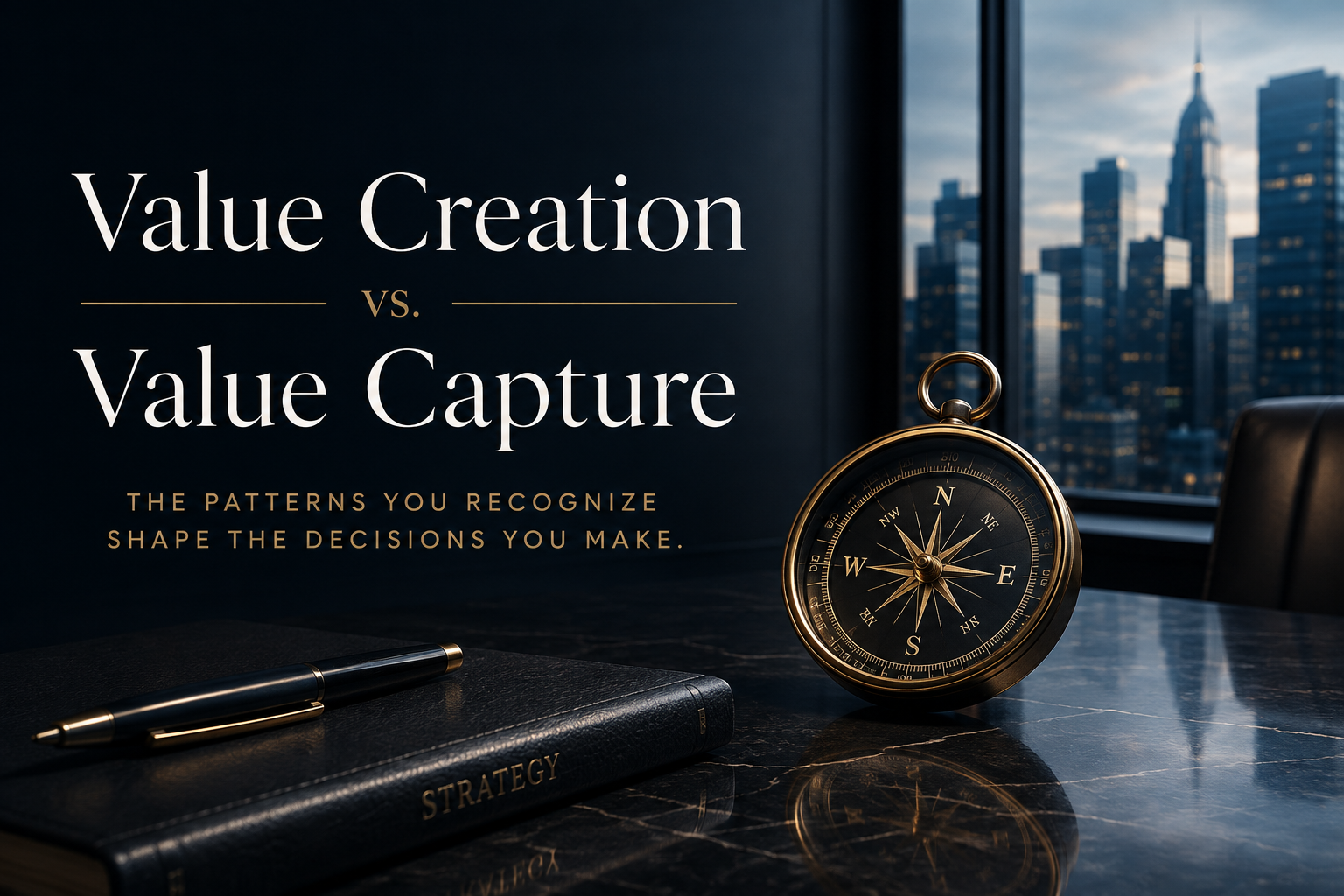 Value Creation vs. Value Capture: A Better Framework for Leadership Decisions