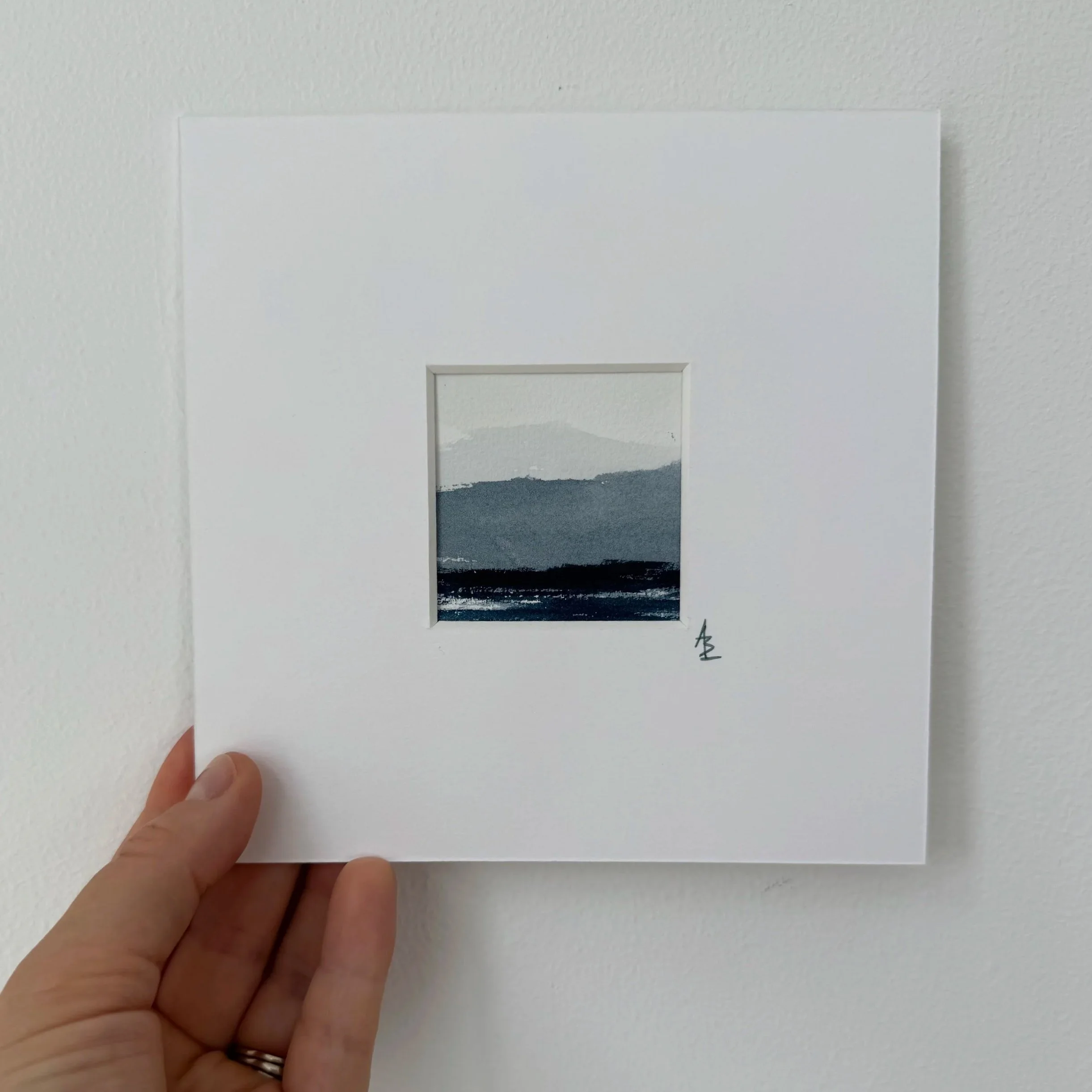 Mountain Silence II | 15cm x 15cm