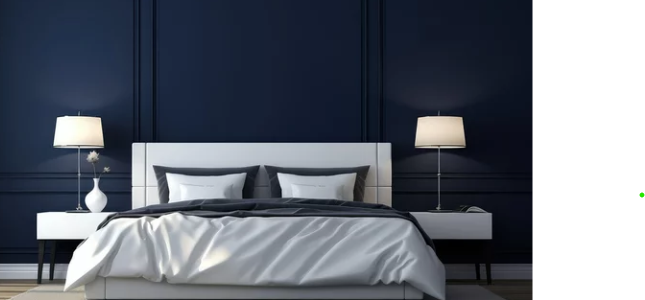 bold accent walls and contrasts