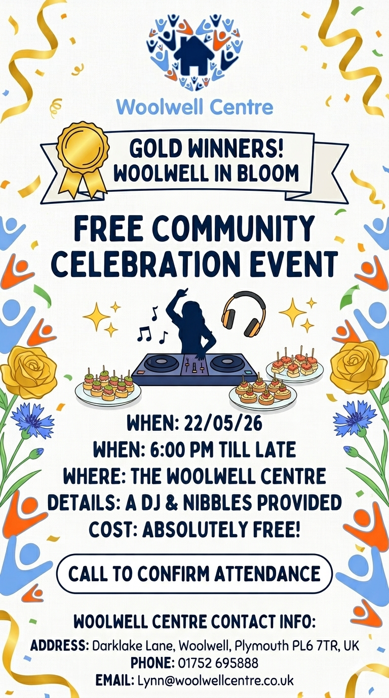 Woolwell In Bloom Celebration Party