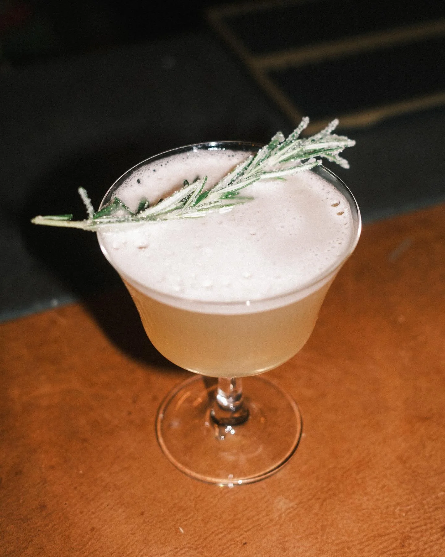 sleigh bell 🔔

wheatley, pineapple, apricot, allspice dram, bubbles

doors open 4p + vinyl night 10p