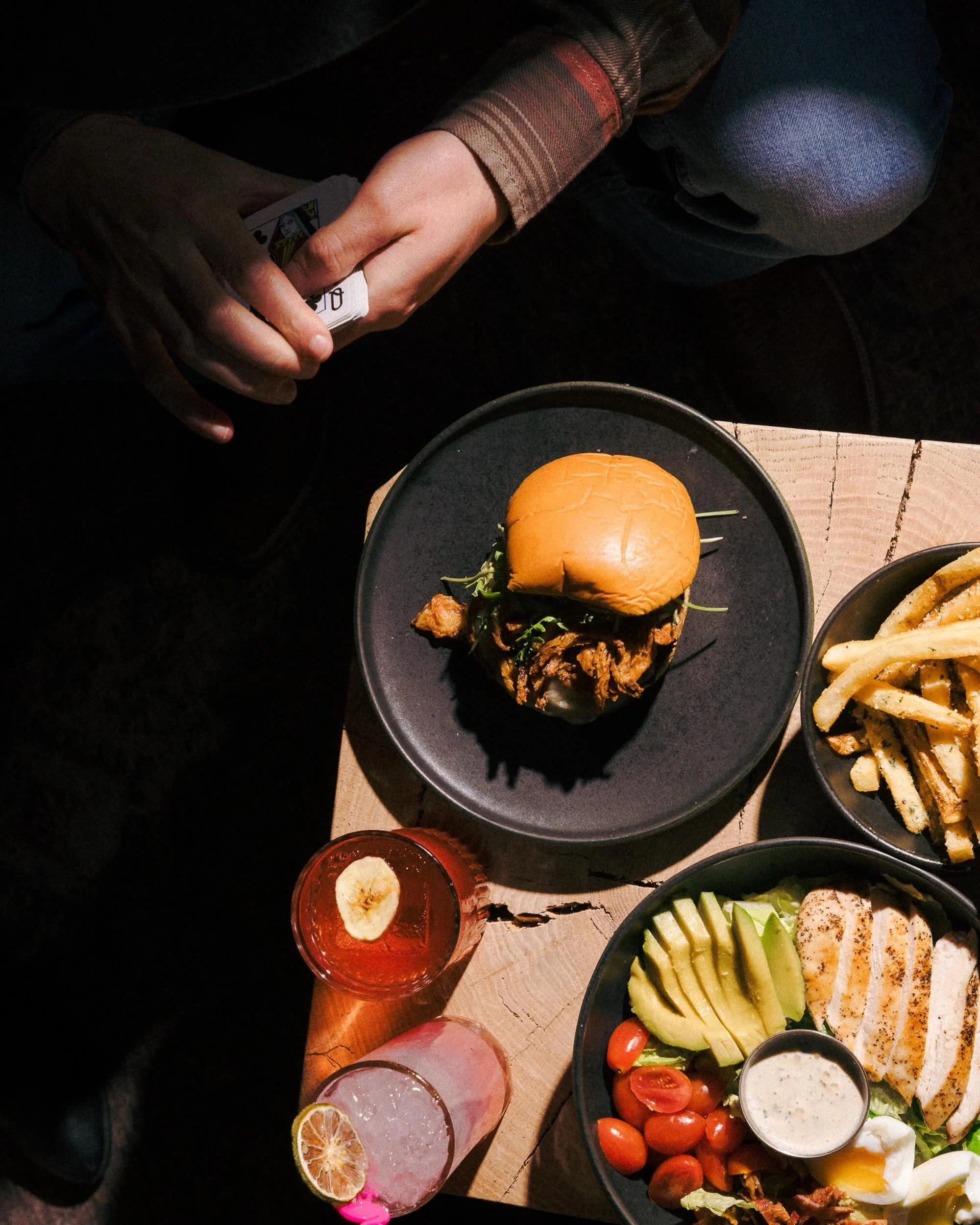 new cocktails + new food items 🥃

doors open at 7p + kitchen until 10p