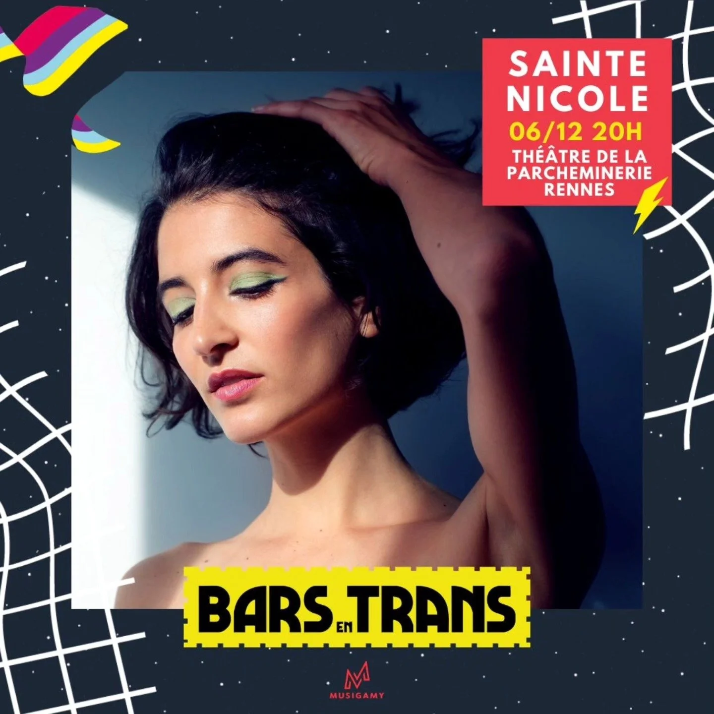 C'est parti pour les @barsentrans !

Amis Rennais et professionnels de la musique sur place, vous ne connaissez pas encore @saintenicole ?

RDV ce vendredi 06 d&eacute;cembre &agrave; 20h au Th&eacute;&acirc;tre de la Parcheminerie pour d&eacute;couv