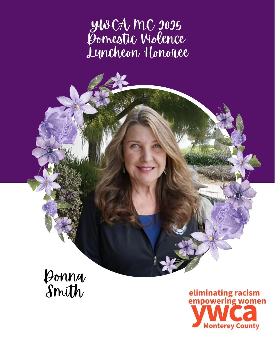 💖 Meet Donna Smith, one of the inspiring honorees at our Honoring Women of Monterey County Luncheon! 🌈 Her journey of resilience and empowerment is a testament to the strength of women in our community. Join us in celebrating her achievements and t