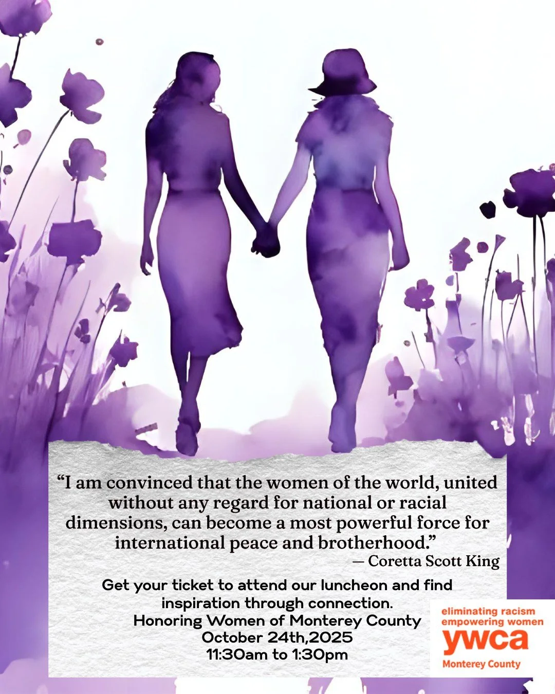 ✨ Your presence at our Annual Luncheon makes a difference! 🌟 Join us on October 24th to support survivors and honor the incredible women of Monterey County. Together, we can create lasting change in our community! 💖
🗓 Date: 10/24
📍 Asimolar Hotel