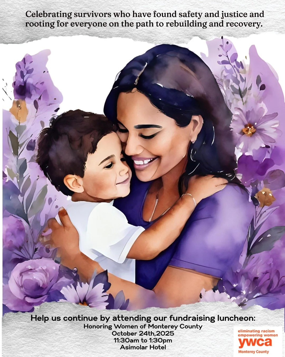 💜✨ We can't wait to celebrate the incredible survivors who have found safety and justice! 🌟 Our #fundraisingevent is a powerful reminder that healing is possible, and we stand in solidarity with everyone on their journey to rebuilding and recovery.