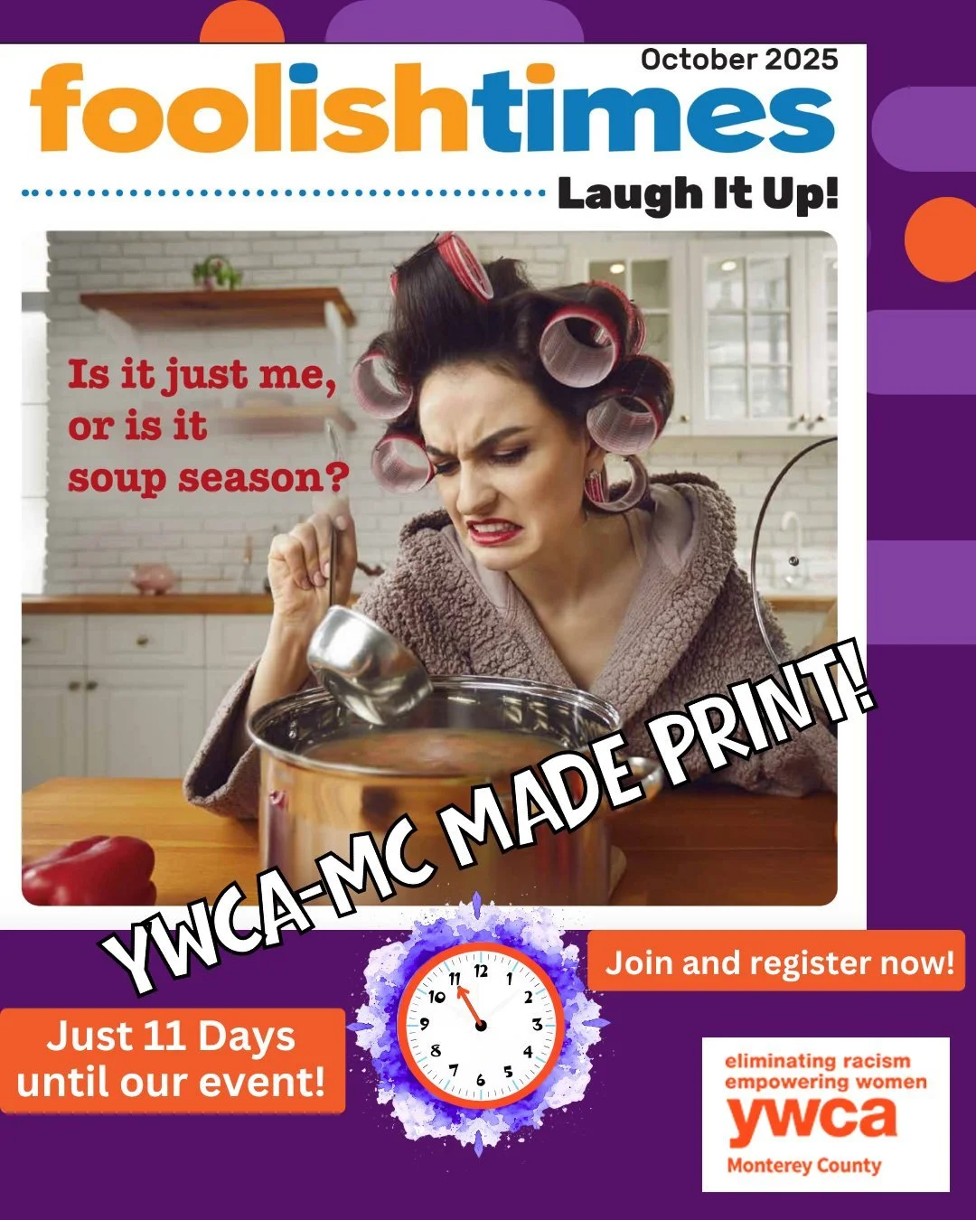 💜✨ Exciting news! Our Annual Luncheon Honoring Women of Monterey County was featured in the latest issue of Foolish Times! 🎉 This incredible event celebrates the strength and resilience of women in our community while raising vital funds to support