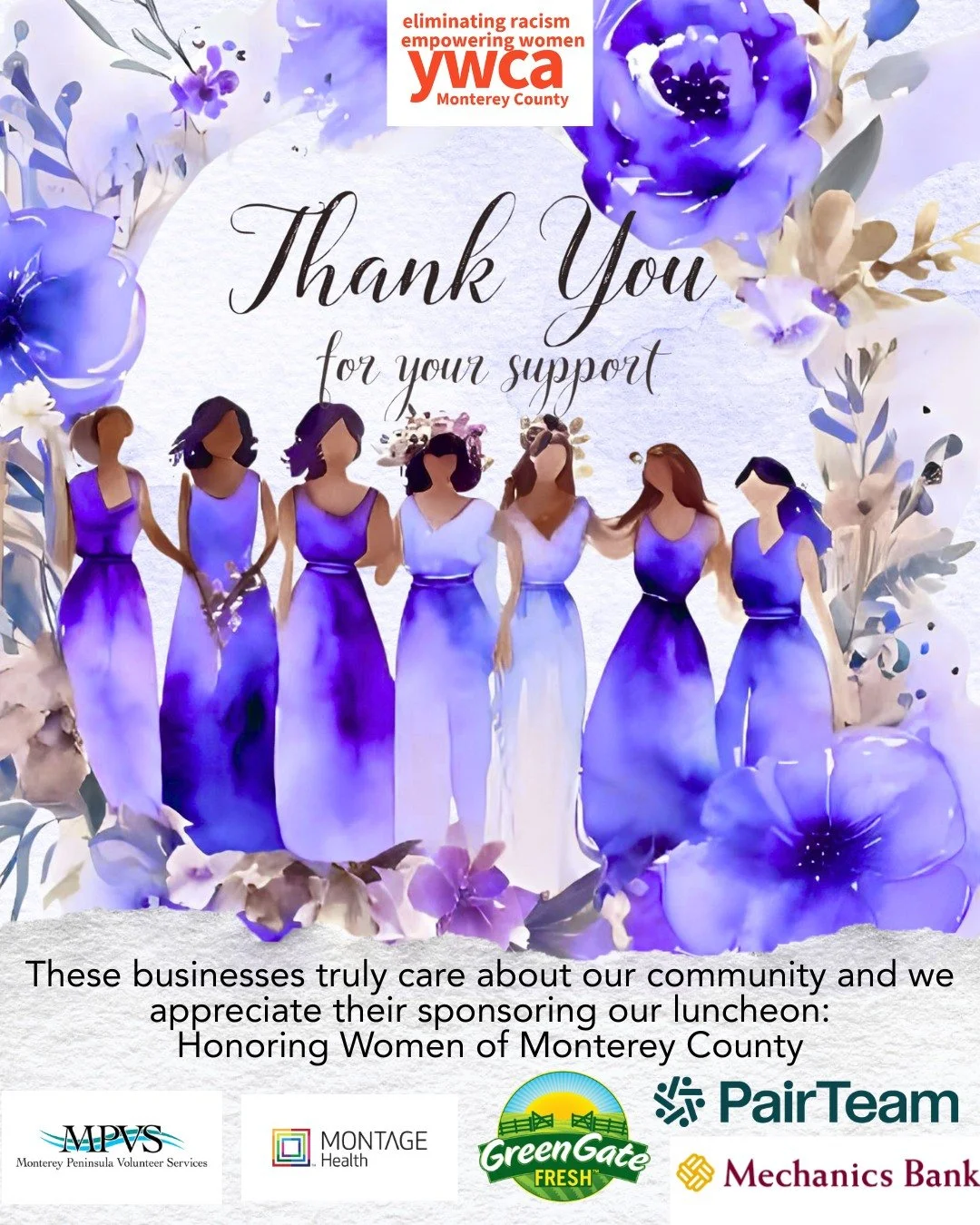 💜✨ A huge THANK YOU to all our incredible sponsors for making the return of our Annual Luncheon a resounding success! 🎉 Your generous support not only helps us celebrate the strength of survivors but also plays a vital role in transforming victims 