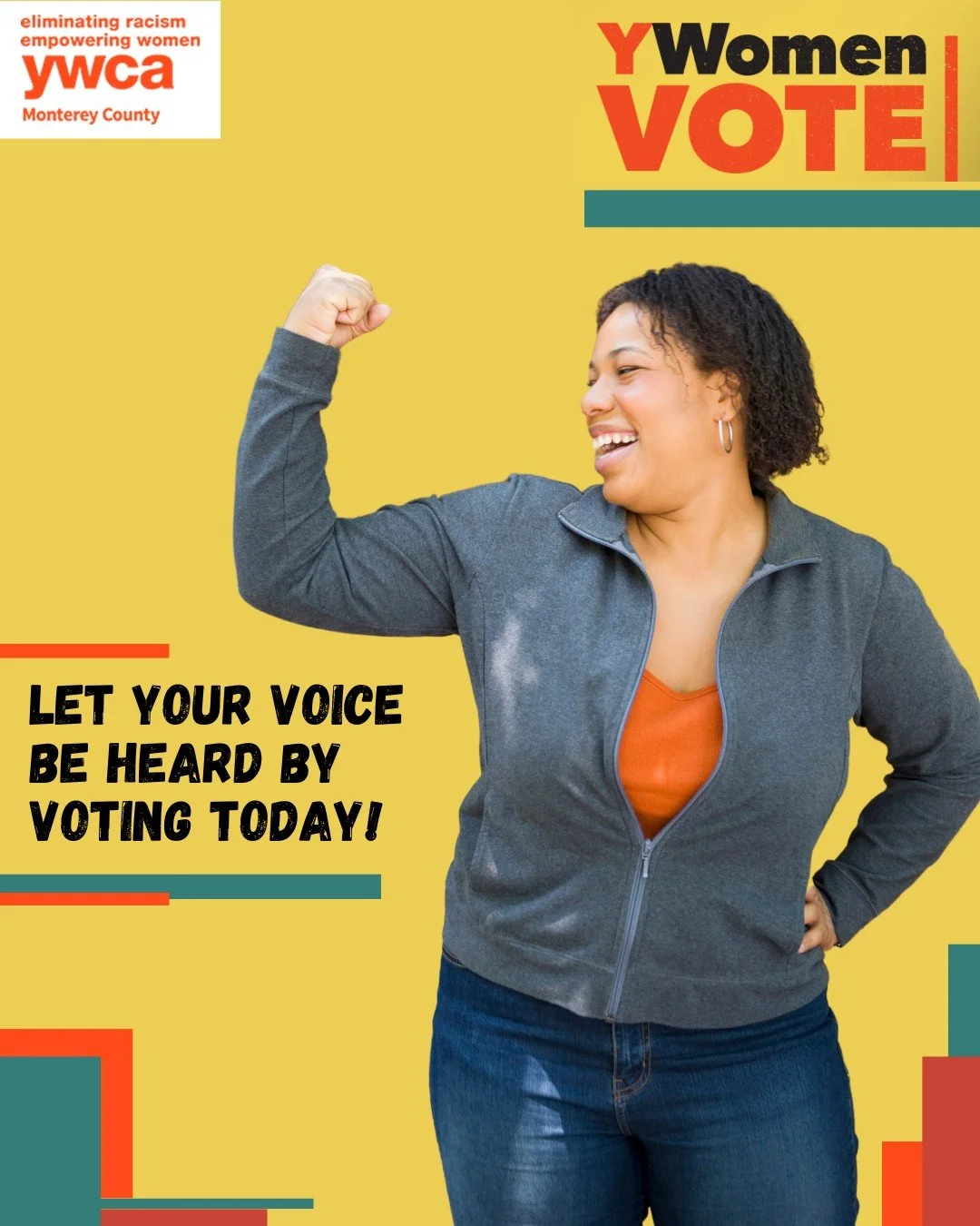 🗳️ Today is the day! Make your voice heard and vote! Every vote matters in shaping our community and supporting vital services. #Vote2025 #YourVoiceMatters #OneYWCA