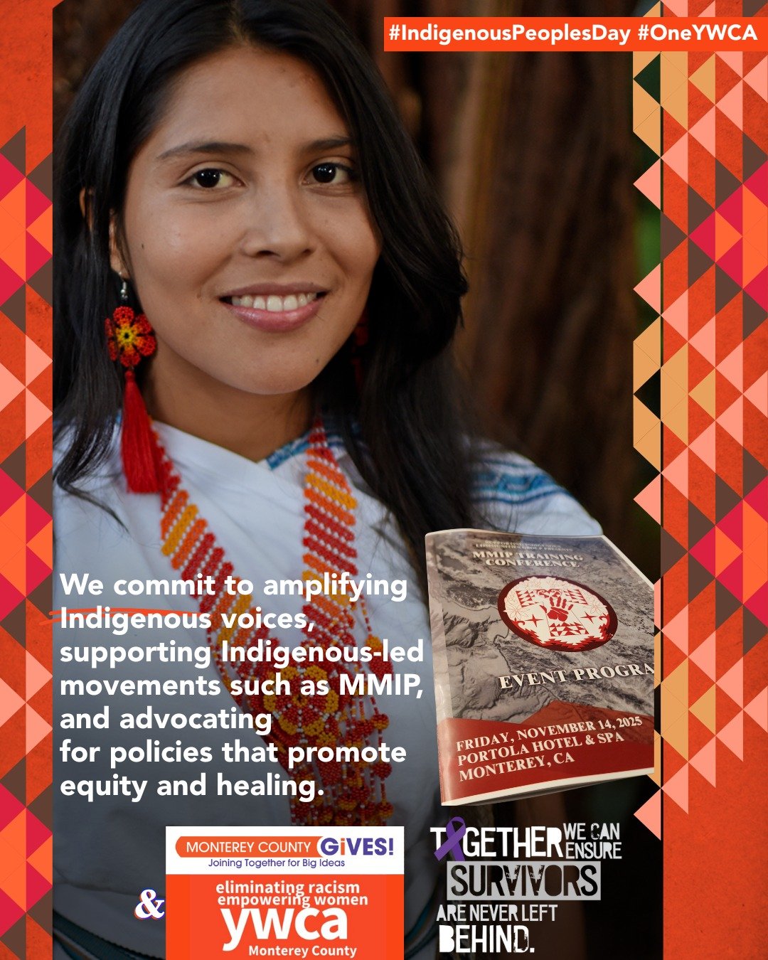 💜✨ Today, on Indigenous Peoples Day, we honor the resilience of Indigenous communities while shining a light on the critical issue of #MMIP (Missing and Murdered Indigenous People). 🌟 Our CEO, Jessica Macias, had the privilege of attending a ground