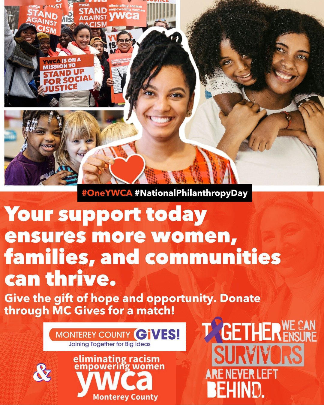 💜✨ Happy National Philanthropy Day! 🎉 Today marks the perfect opportunity to give back and make a lasting impact in our community! As we kick off MC Gives, your end-of-year contributions are more important than ever. Not only will your donation be 