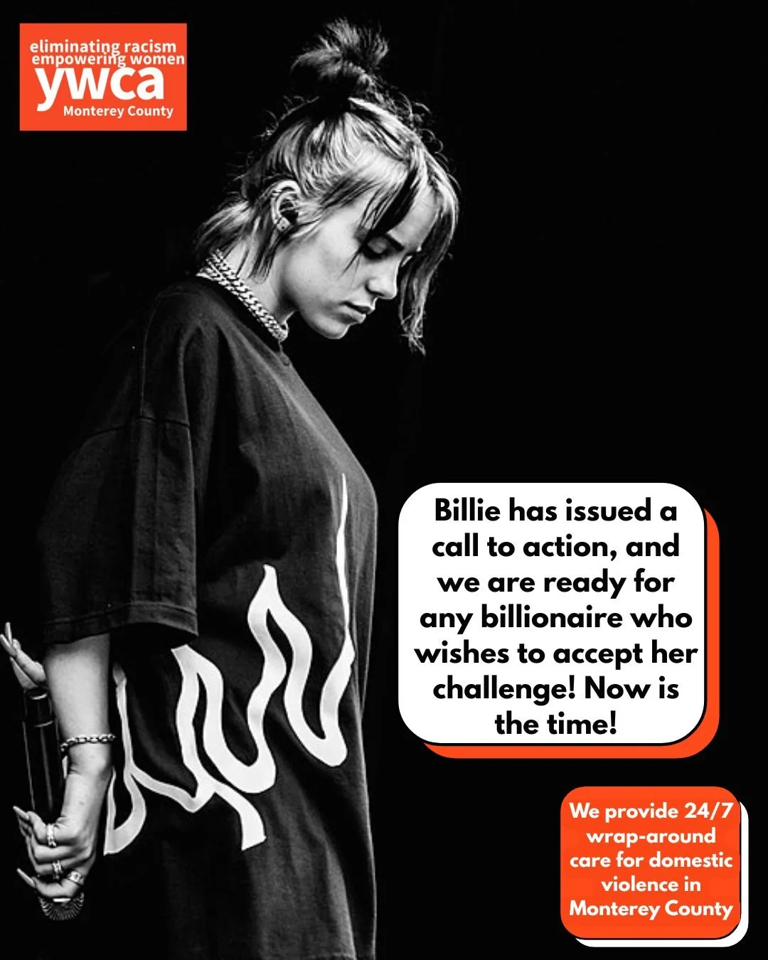 Billie Eilish gives a Call to Action during her acceptance speech for the WSJ Music Innovator Award, and didn&rsquo;t hold back! She called on billionaires to step up and &ldquo;give&rdquo; their money away to support vital causes. She&rsquo;s donati