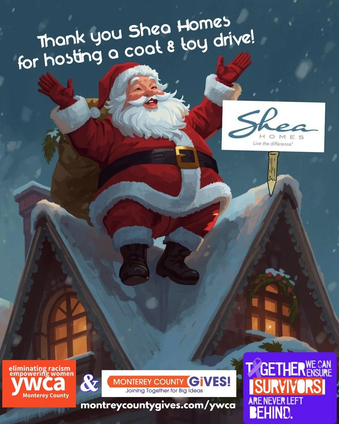 💜✨ A huge thank you to @Shea_Homes in Marina for spearheading a coat and toy drive to benefit our clients! 🎁 Your commitment to our community showcases the incredible strength we have when we come together! 💪 Let's keep this momentum going! 

Reme