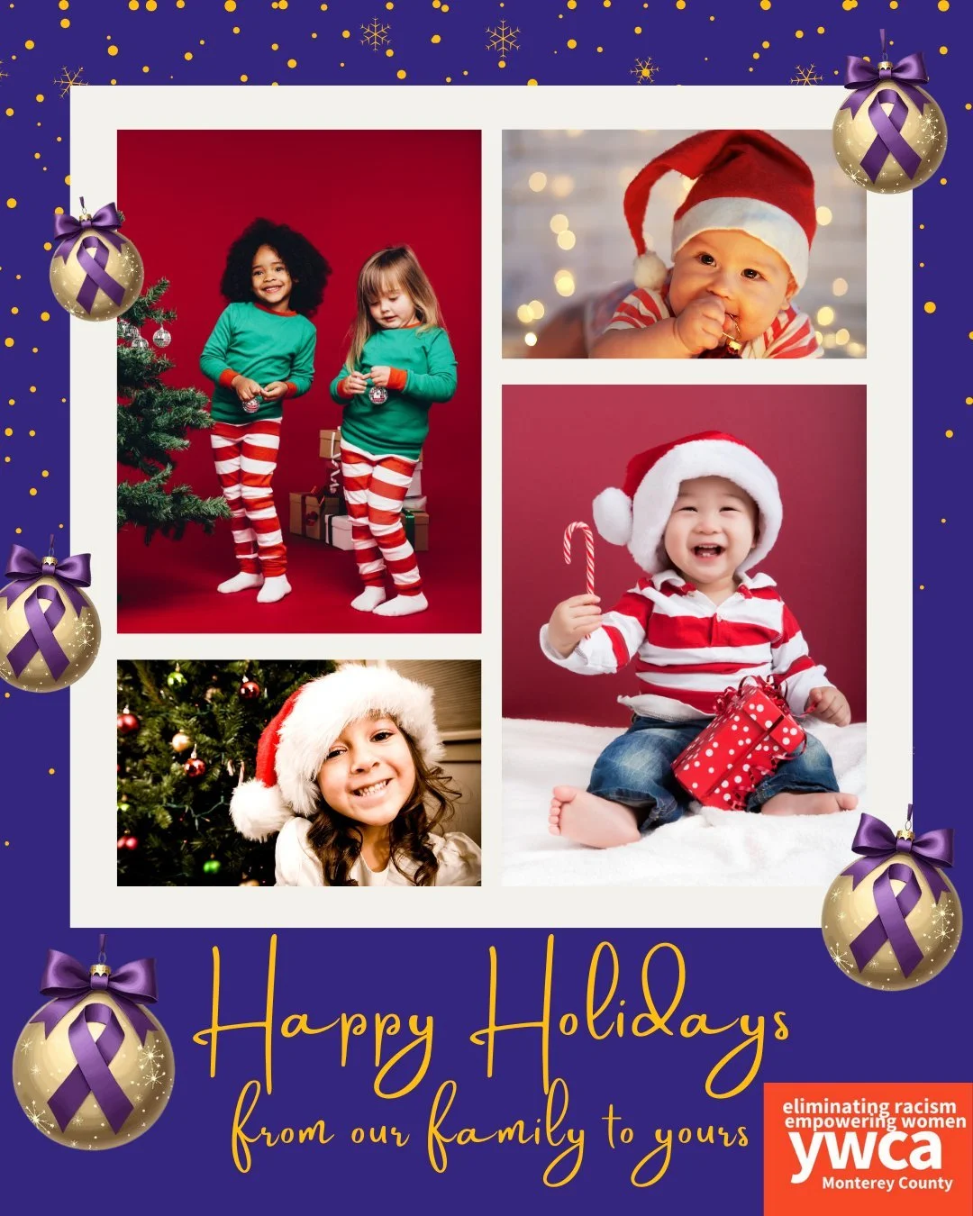 🎄✨ Happy holidays from all of us at YWCA Monterey County! Today, we celebrate the warmth of community, love, and hope. As we gather with family and friends, let&rsquo;s remember those who may be facing challenges this season. Your support can bring 
