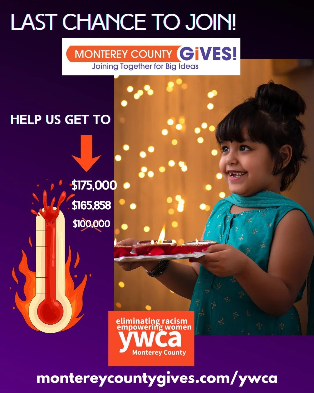 Help us reach our new goal before the clock strikes midnight! 🎉 Every contribution counts in this record-breaking fundraiser, so let&rsquo;s make a difference together! MC Gives ends on 1/1/26! Find the donation link in our comments. 

#help #giving