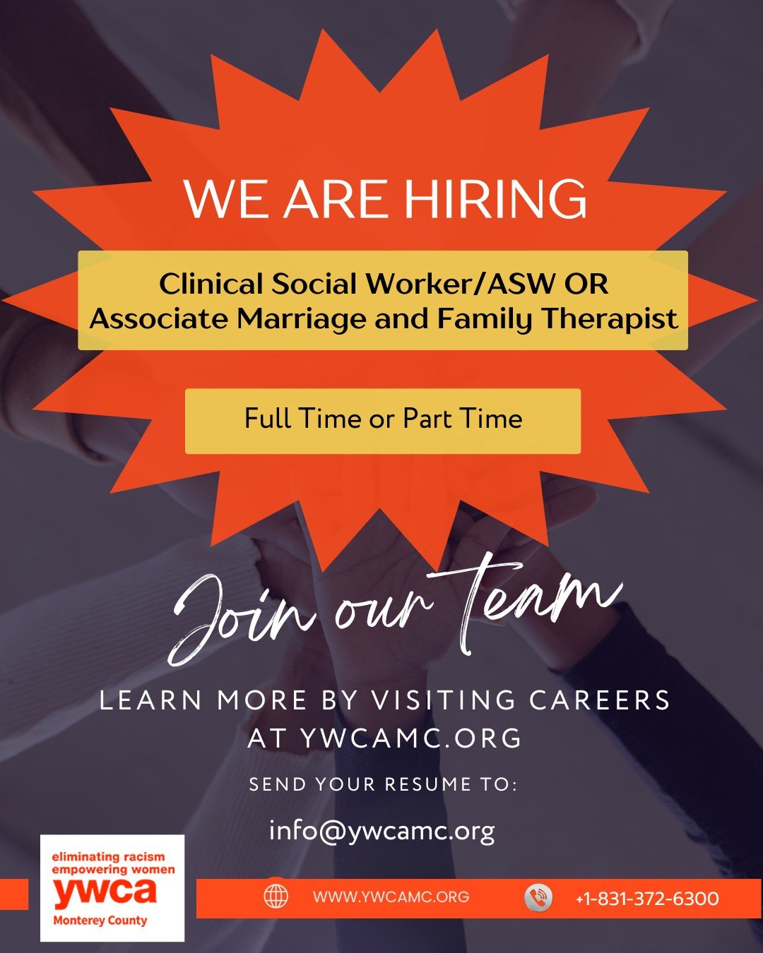 💜✨ Exciting news! We are expanding our team and looking for a passionate Clinical Social Worker/ASW or Associate Marriage and Family Therapist to join us, either full or part-time! 🌟 If you're dedicated to making a difference in the lives of surviv