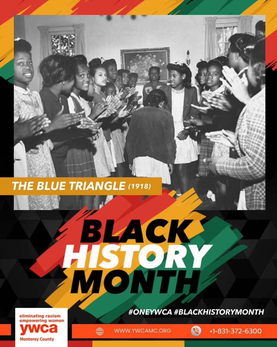 ✨Imagine a time when women and girls of color needed a safe haven, a place to gather, learn, and grow. The Blue Triangle opened it first branch in Houston, Texas in 1918 during World War I and was sponsored by the National YWCA. It became that vital 