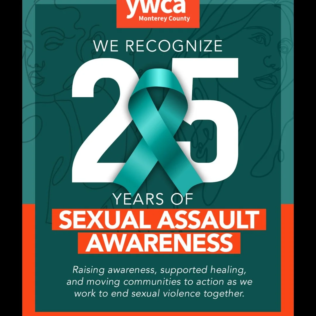 As we mark the 25th anniversary of Sexual Assault Awareness Month, our YWCA is honored to have supported survivors and their loved ones in our community for over a century. We hope to continue to provide services for another 100 years! This year, we 