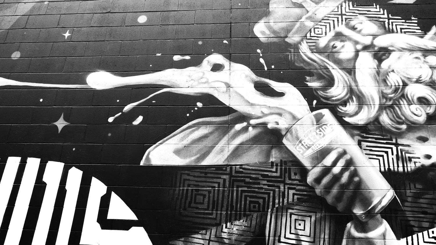 Streetside Brewery production floor with stacked kegs