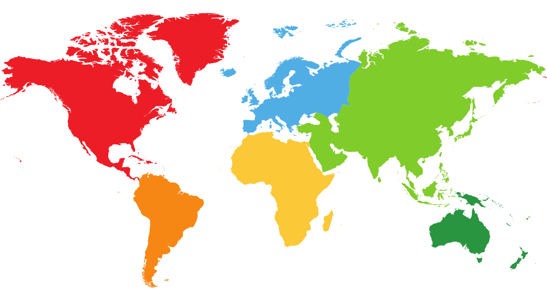 world map